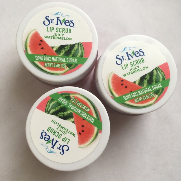 ST. IVES 🍉 Watermelon Lip Scrub Exfoliating Gloss - Picture 2 of 8